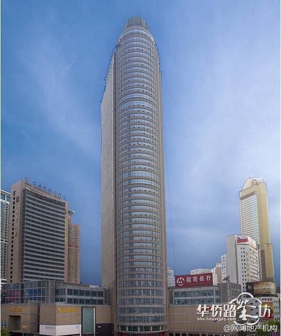 看看下面的就是南京新街口国际金融中心大厦