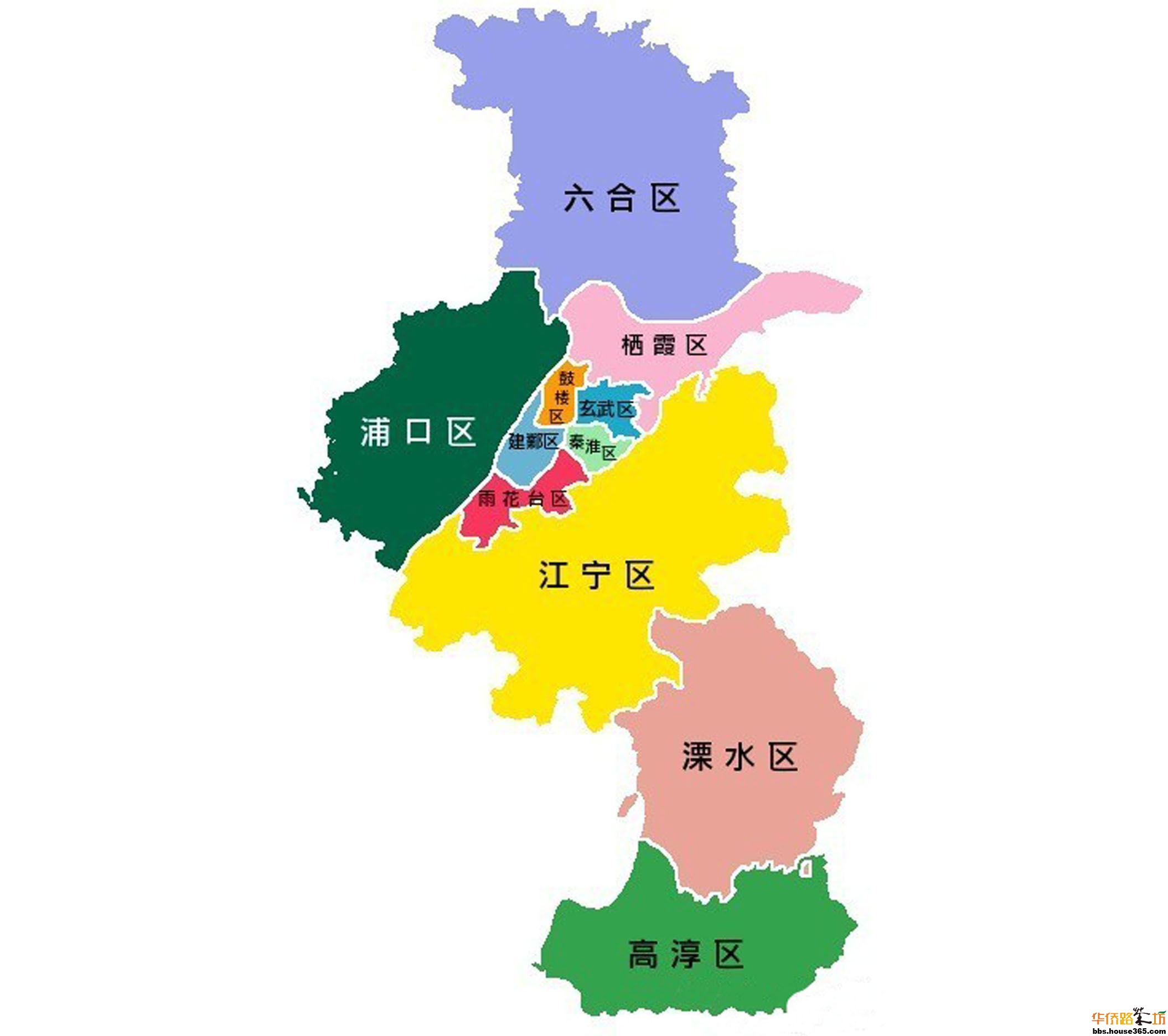 2013年南京區劃調整後[板橋新城位置關係圖]--8期業主樑摔鍋彙總